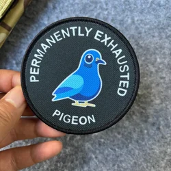 Parche táctico militar de palomas memes – Para mochila o gorra con velcro