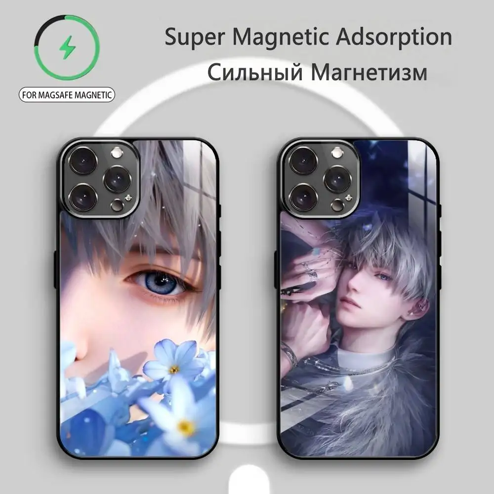 Love Deepspace Cool X-Xavier Phone Case For iPhone17,16,15,14,13,12,11 Plus,Pro Max Magnetic For Magsafe Wireless Charging
