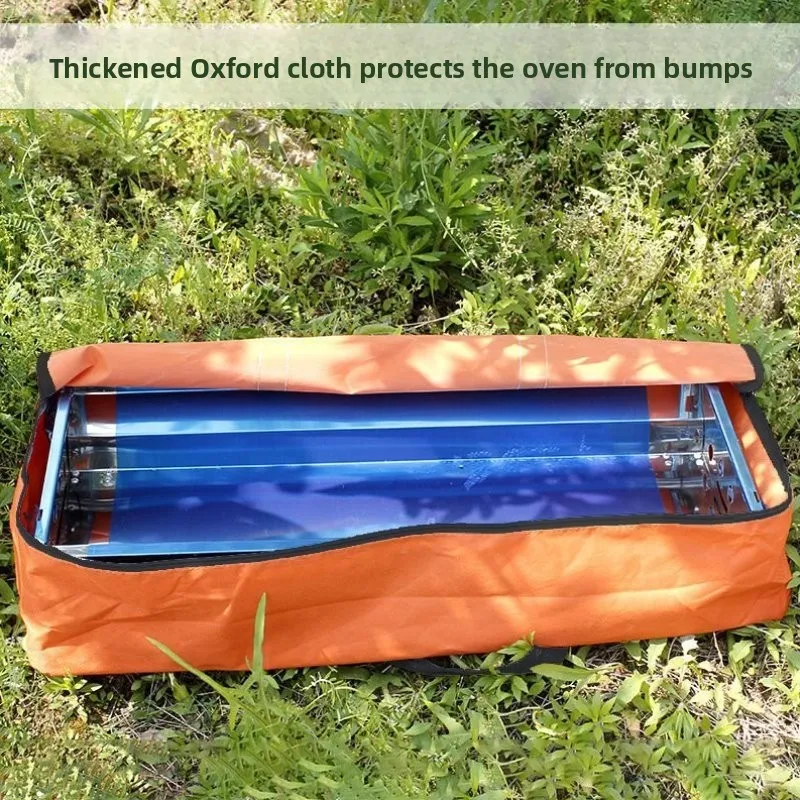 Portable Charcoal Barbecue Grill Storage Bag Outdoor Camping Travel Supplies Large Capacity Handheld BBQ Accessories