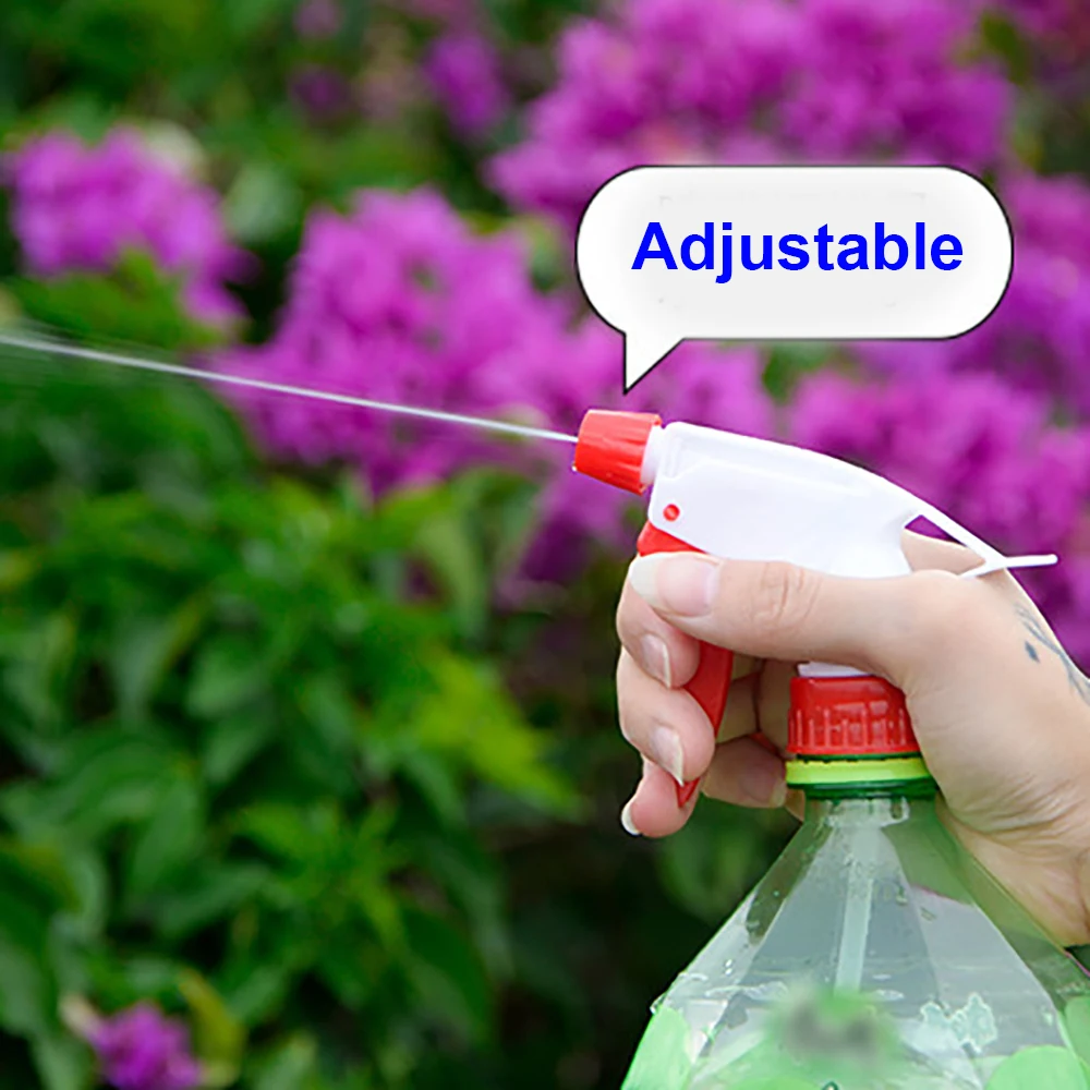 Trigger Sprayer Nozzle Long Straw Beverage Bottle Mouth Dia. 2.5cm Universal Hand Sprayer Garden Home Watering Cleaning Supplies