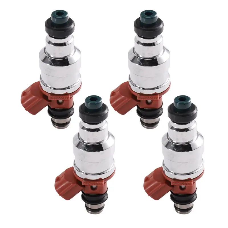 Hot Selling-For Mazda 323 For 1.6L For Daihatsu 1.0L 1.3L 1.6L 1989-1996 Compatible 4Pcs Fuel Injector Nozzle 195500-2120