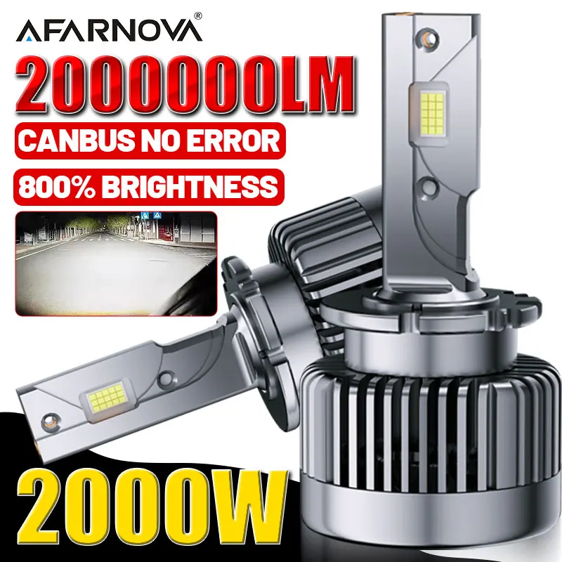 

D2S D4S Car Led Headlight D3S Canbus Bulbs CSP D4S D5S D2S D8S 2000000LM 2000W Super Bright Headlights D1R D4R D2R D3R D Series