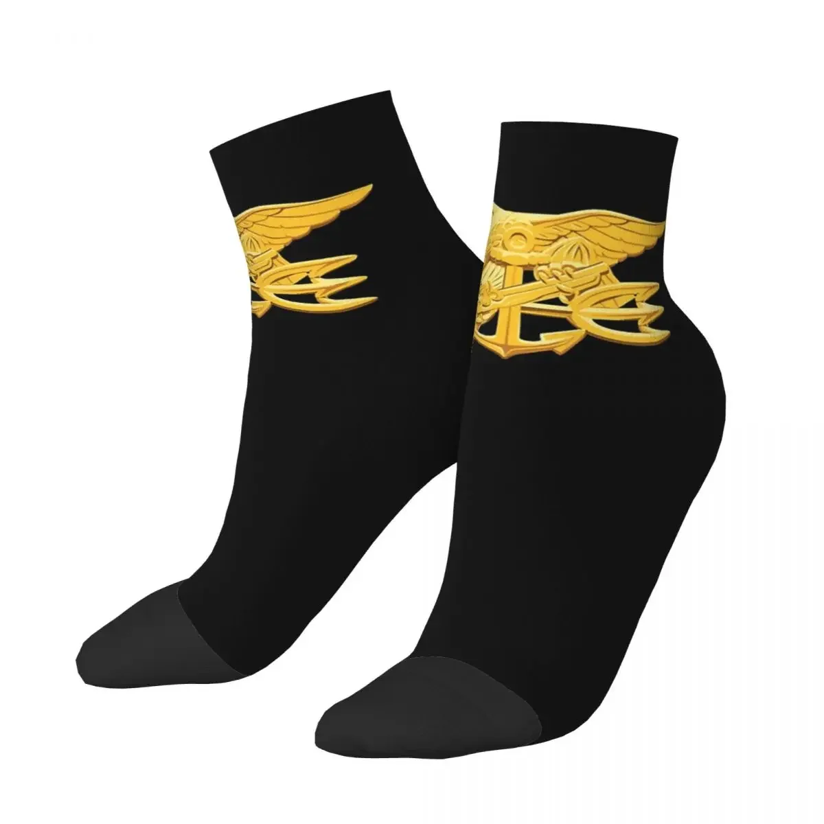 USA Navy SEALs Socks Harajuku High Quality Stockings All Season Socks Accessories for Man's Woman's Birthday Present