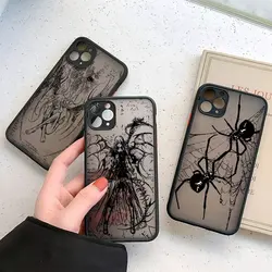 Black Angel Death Demon Phone Case for OPPO A17 A31 A38 A53 A54 A55 A57 A58 A71 A72 A73 A74 A76 A78 A91 A92 A93 A94 4G 5G Cover