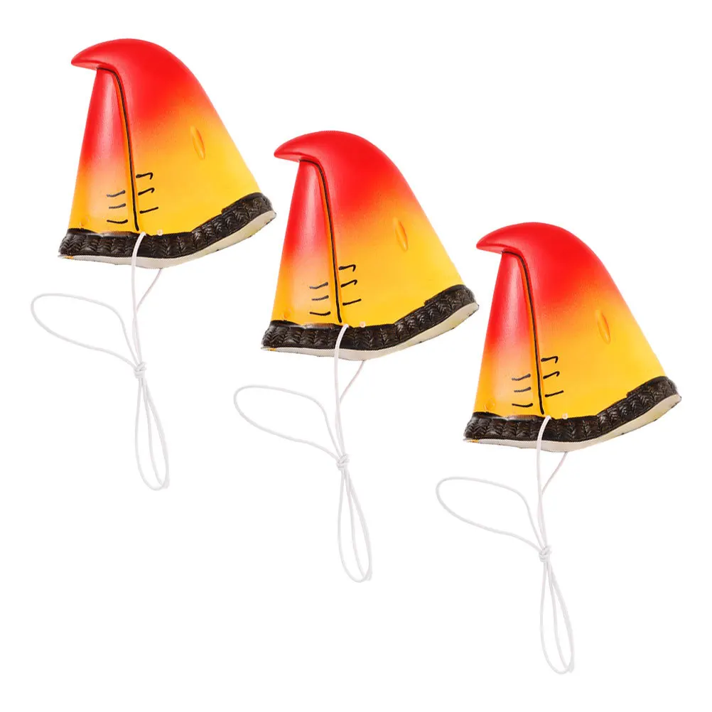 

3Pcs Portable Parrot Beak Nose Costume Accessory Comfortable Fit for Festival Carnival Masquerade Dress Up Events