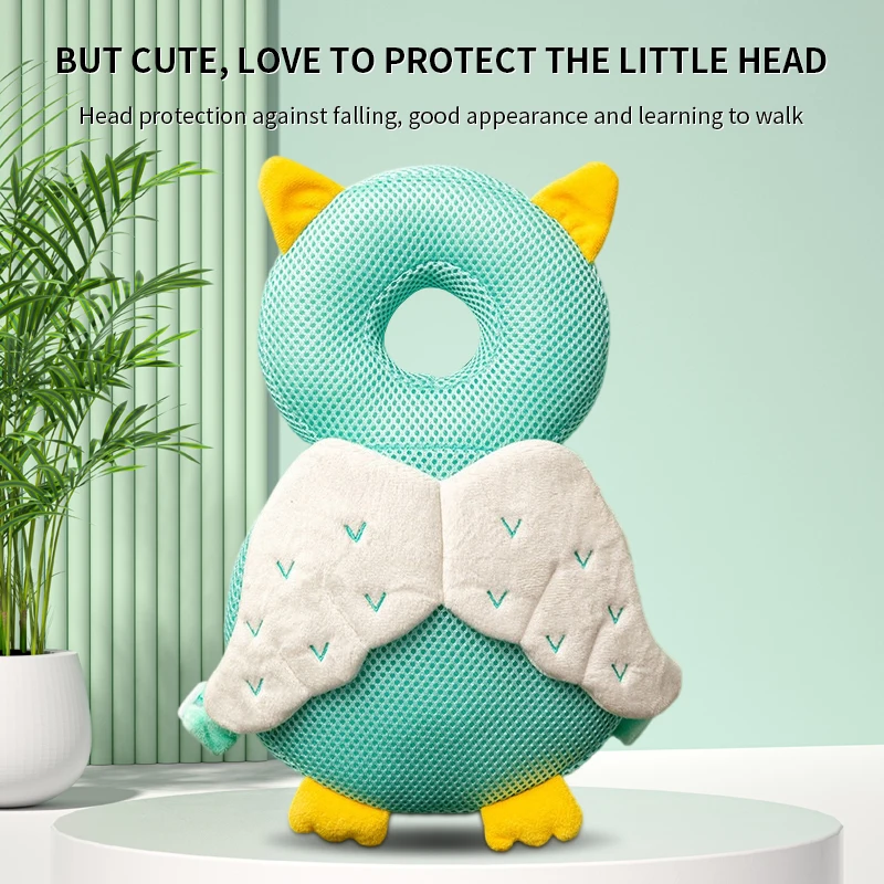 1 PCS Children\'s Anti-Fall Pillow Baby Toddler Head Pillow Breathable Pillow Learning To Walk Head Protection Pad Head Protectio