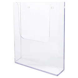 Acrylic Display Stand Wall Mounted File ganizer Transparent Storage Rack Brochure Holder Flyer Stand Magazine Rack Office