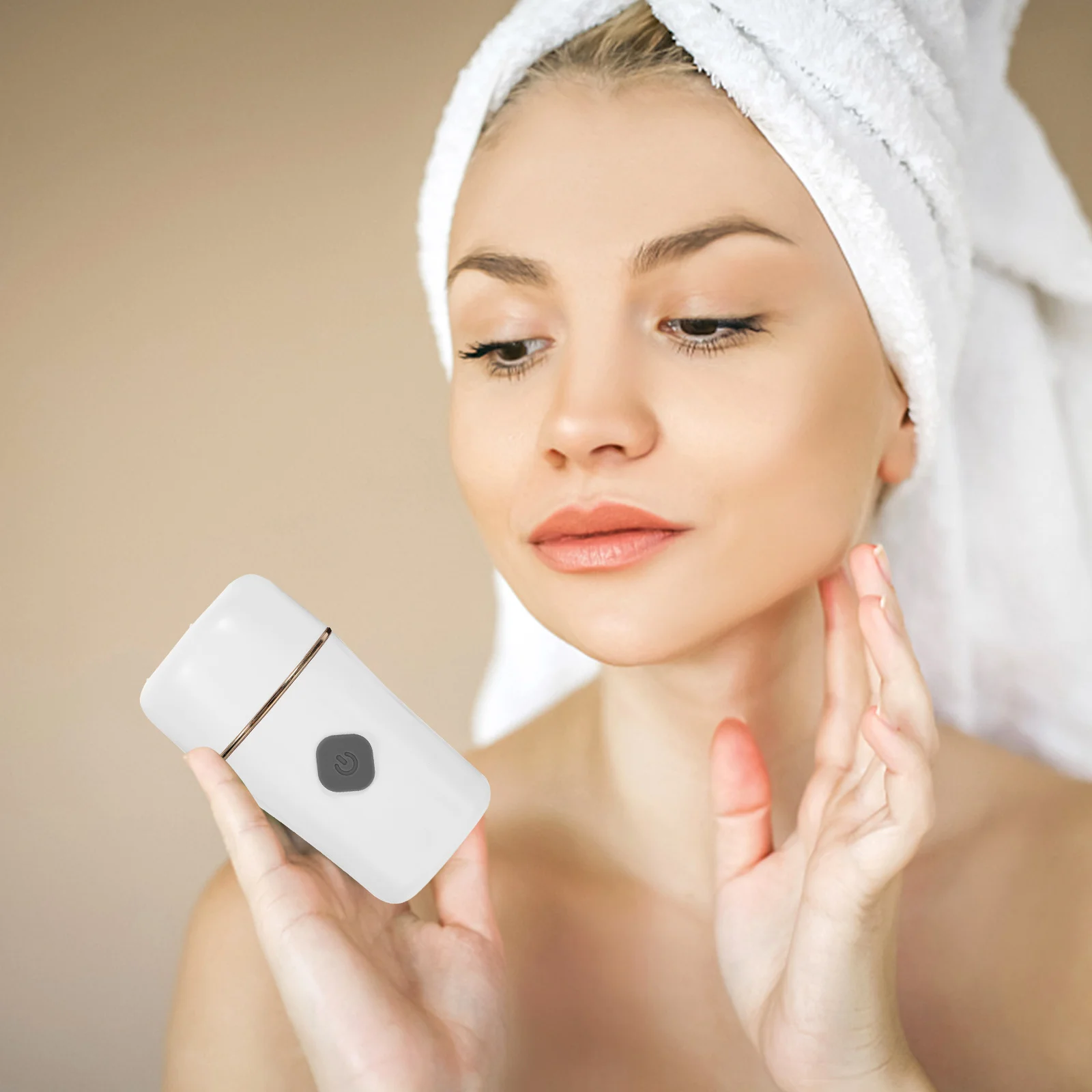 แปรงทำความสะอาดผิวหน้าไฟฟ้าแบบพกพา เครื่องขัดผิวหน้า ทำความสะอาดรูขุมขน ล้างเครื่องสำอาง ขนแปรงอ่อนโยน เหมาะสำหรับทุกสภาพผิว