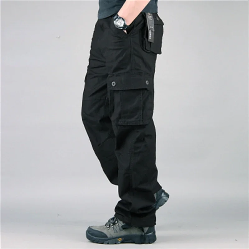 MRMT 2024 Brand New Men's Three-Dimensional Pocket Outdoor Multi-Pocket Overalls Men's Casual Men's Large Size