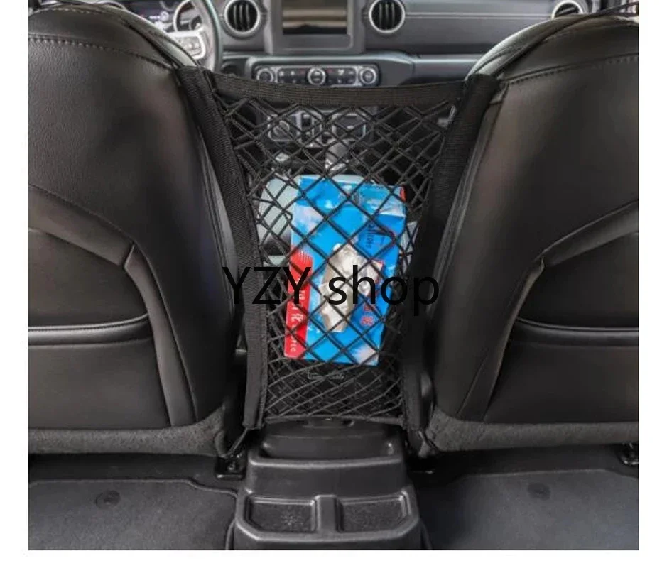 NEW Stowing Tidying For Jeep Wrangler 1997-2019 TJ JK JL Car Seat Back Storage Net Bag For Wrangler JL accessories