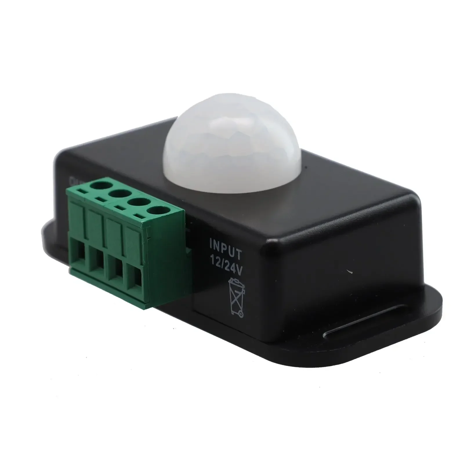 Adjustable Delay Time Infrared PIR Sensor DC 12V-24V Sensor Human Body Sensor No Flickering Stable Light Adjustment