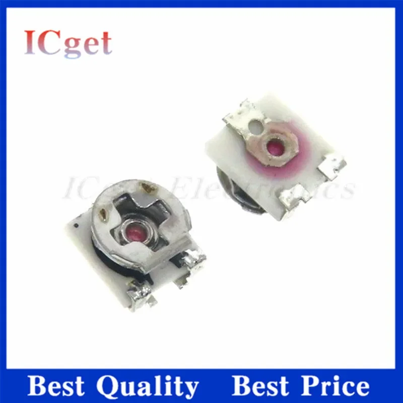 20pcs Trimming resistance 10k ohm 3*3 EVM3ESX50B14  1K 2K 3K 5K 20K 50K 100K  100 200 500 1M 100K  Adjustable SMD Potentiometer