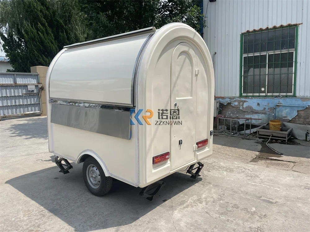 Rimorchio per concessione alimentare Cucina Mibile Attrezzature per la ristorazione personalizzate Snack di strada Chiosco di caffè Caffè Pizza Rimorchio per camion fast food