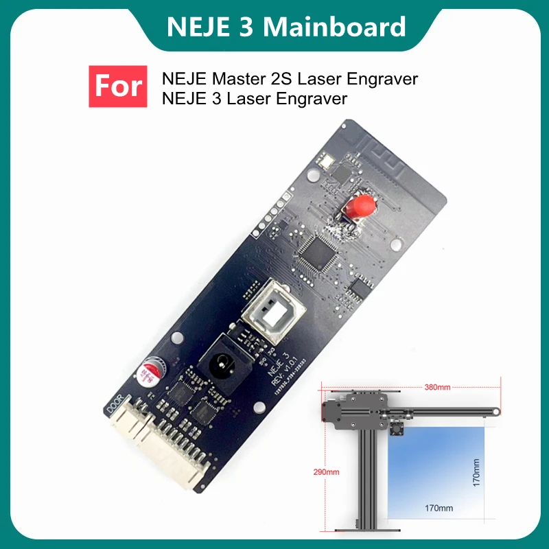 NEJE 3 Mainboard Replacement for NEJE 3 / Master 2S 20W/15W/7W/3500mW Laser Engraver Accessories