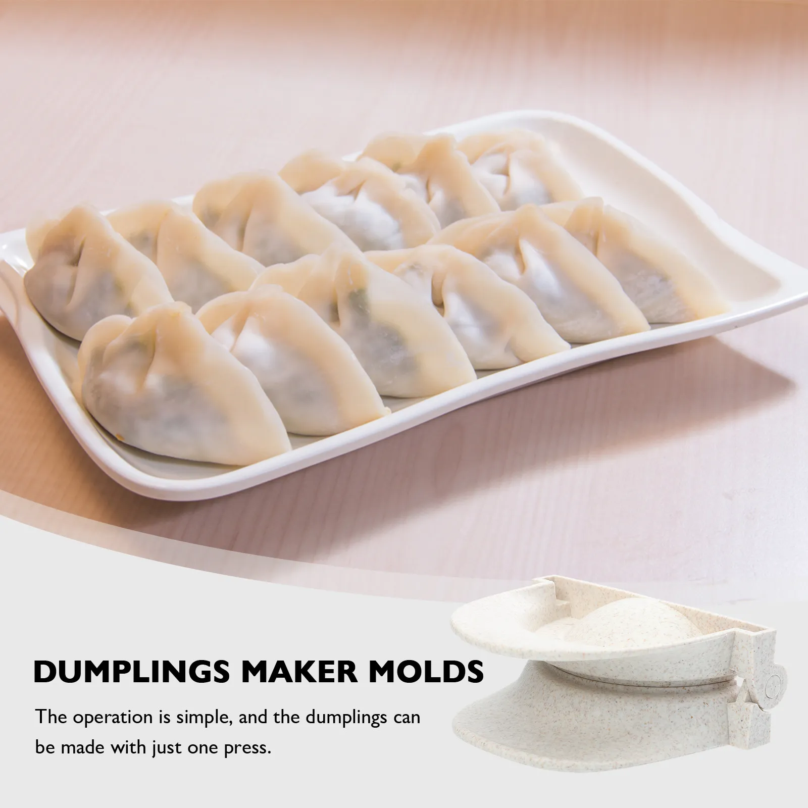 

Dumpling Maker Tool Press Mold For Wontons Ravioli Empanadas Mini Pies Crimping Sealer Baking Cooking Kitchen Accessory