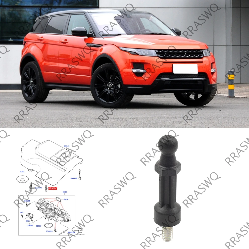 Perno de cubierta de motor para Land Rover LR2 Discovery Sport Range Rover Evoque para Jaguar E-Pace LR 025916   J9C1542