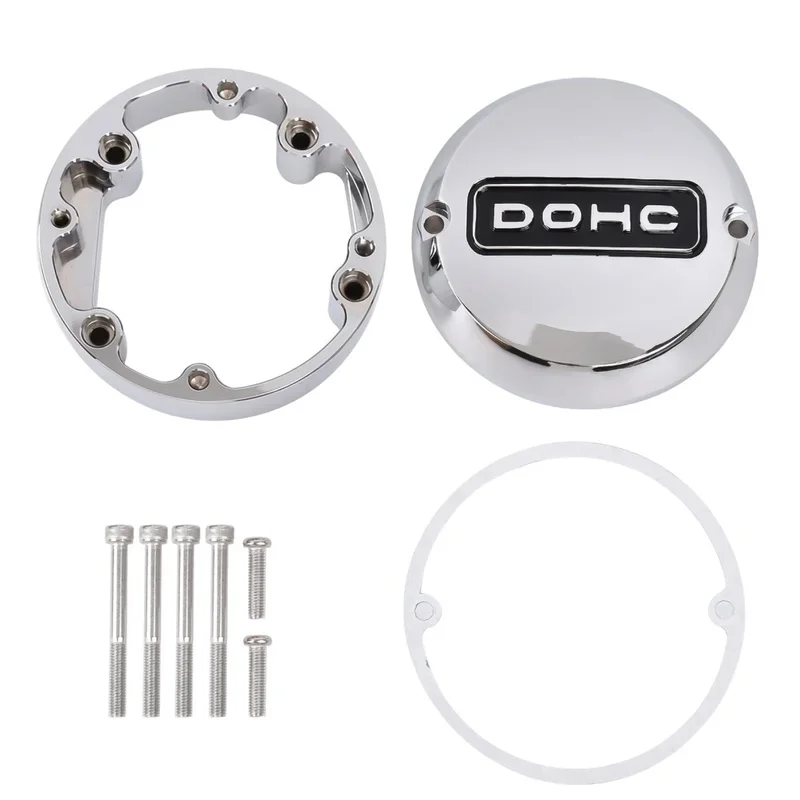 For Kawasaki Z900 RS Z 900RS Cafe 2018-2025 Chrome Engine Clutch Protector Knit Style Cover Set Motorcycle Pulsar Cover Set