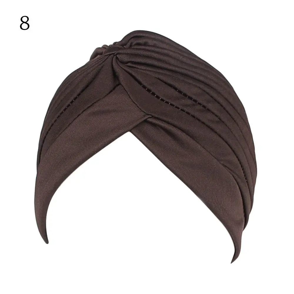 

Warmer Tube Sleep Caps Beanies Headwrap Cotton Hat Bandana Pure Color Turban Kids National Wind Chemotherapy Hat