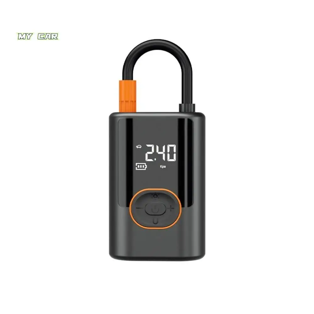 

Portable Electric Air Pump Rechargeable Inflatable Car Tire Inflator with LED Light Digital Display Air Compressor Pump