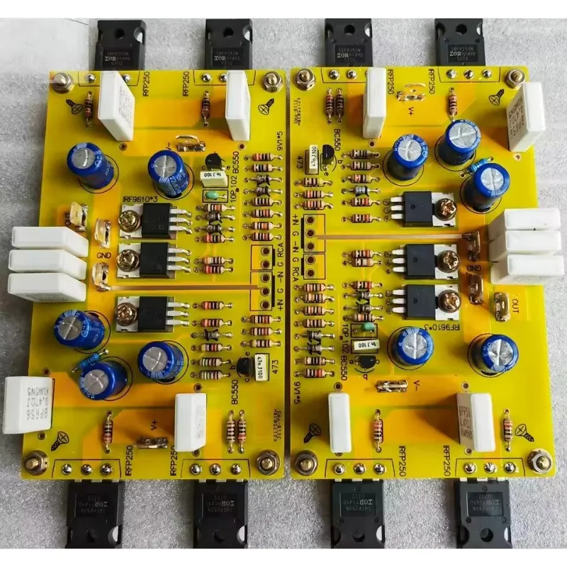 PASS A3 HIFI single-ended Class A power amplifier board, balanced input (a set of 2 circuit boards), mellow sound