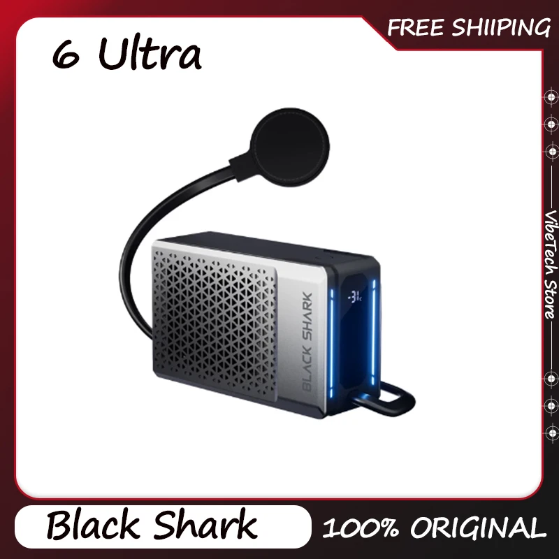 Black Shark 6 Ultra liquid cooled radiator phone back clip water-cooled semiconductor cooling low noise for Android IOS Game