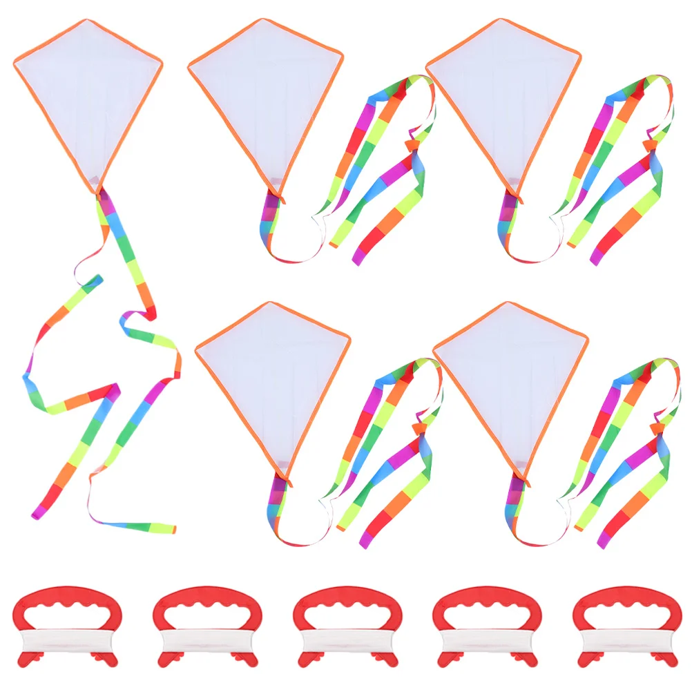 ชุดอุปกรณ์วาดภาพว่าวผีเสื้อ 5 ชุด สำหรับเด็ก ชุดกิจกรรมวาดภาพ ระบายสี ว่าวบิน ของเล่นเด็ก