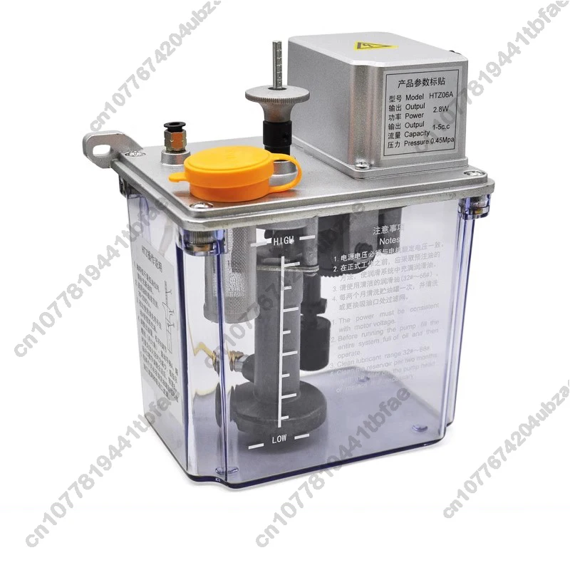 

Electric Intermittent Lubrication Pump Automatic CNC Machine Tool Lubricator Lathe Milling Machine Lubricating Oil Pump 220V