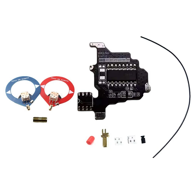 

For Quansheng K5/K6 SI4732 Radio Module+2Xdonut Antenna Shortwave Intercom Modification Module Dual Antenna Solution