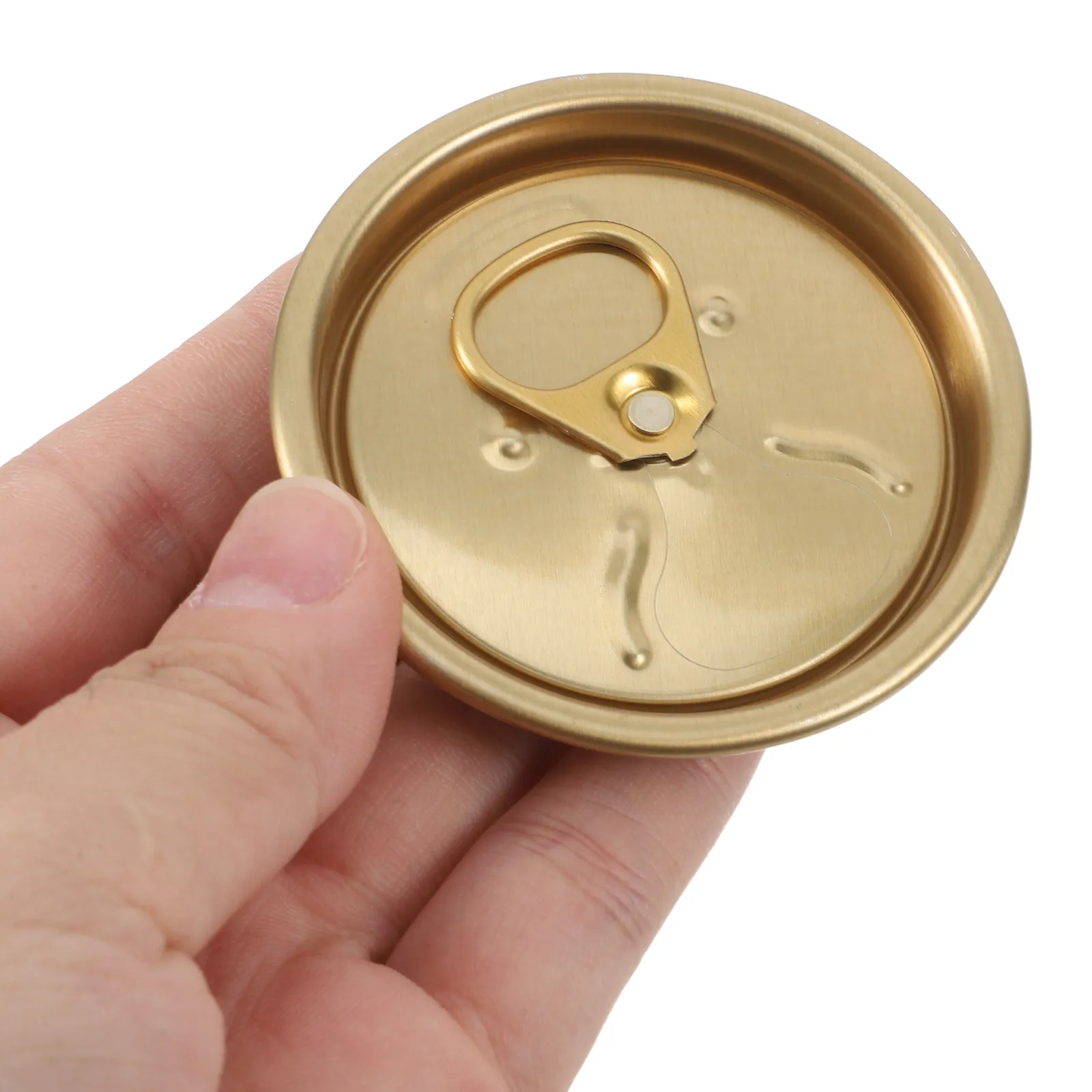Aluminum Easy Pull Can Lids 10 Pack Large Mouth Sealing Caps for Soda Beer Carbonated Drink Jars