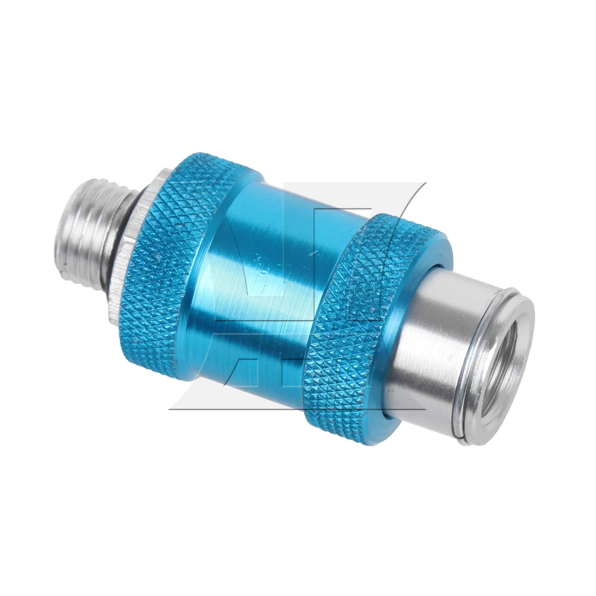 CNBTR 3 Pcs Flow Control Manual Slide Valve 1/4inch Replacment for HSV-08 Blue