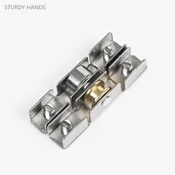 20pcs Aluminum Alloy Window Concave Wheel Sliding Door and Window Pulley Bathroom Sliding Door Track Roller Furniture Hardware