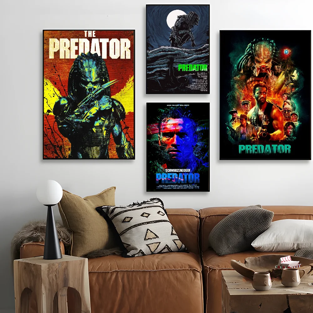 The Predator Classic Anime Poster Waterproof Paper Sticker Coffee House Bar Room Wall Decor