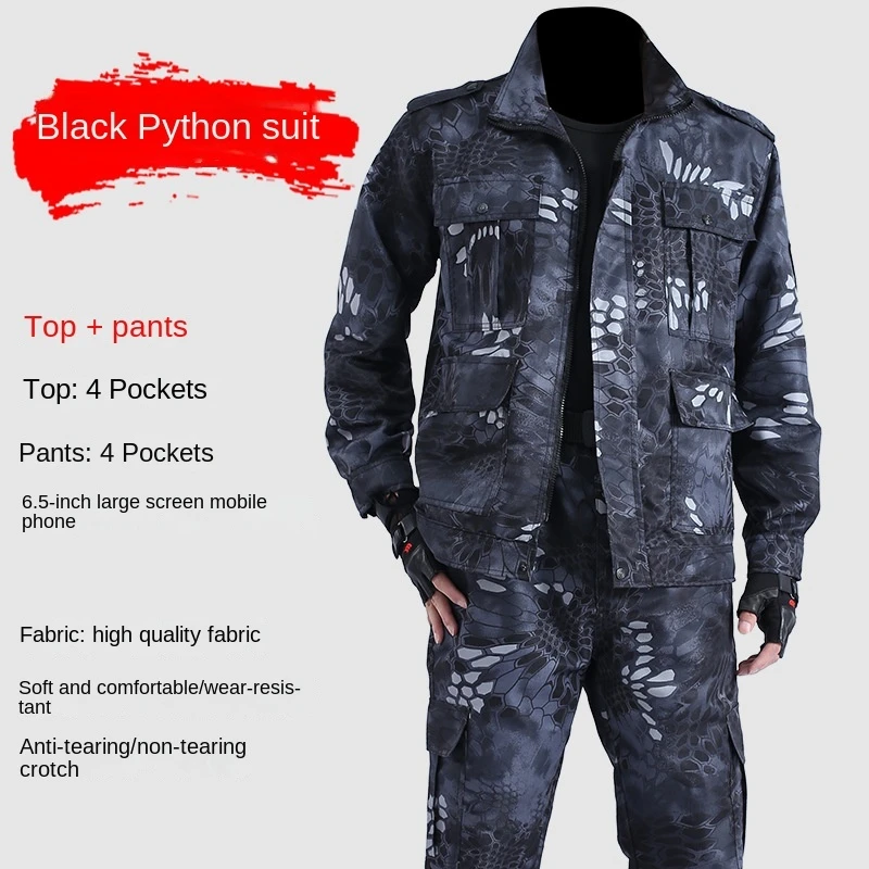 Tactical Uniform militar Men Officer  Spring Autumn Work Wear Men Heavy Duty Tactical militar Uniforms for Men Airsoft Clothing