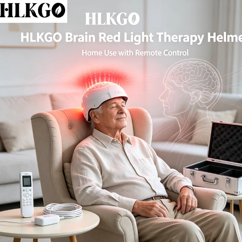 Medical Grade 1070nm 23W 810nm NIR Brain Helmet 436 LEDs 4-Zone Independent Control for Neurological Rehabilitation