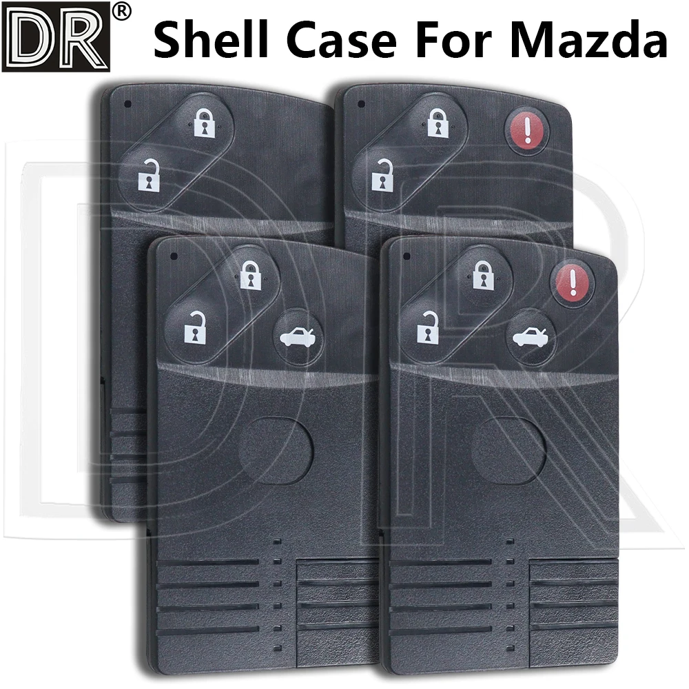 Great Replacement Car Remote Key Shell Case Fob Housing Case For Mazda 5 6 8 CX7 CX-9 RX8 Verisa MPV Miata MX5