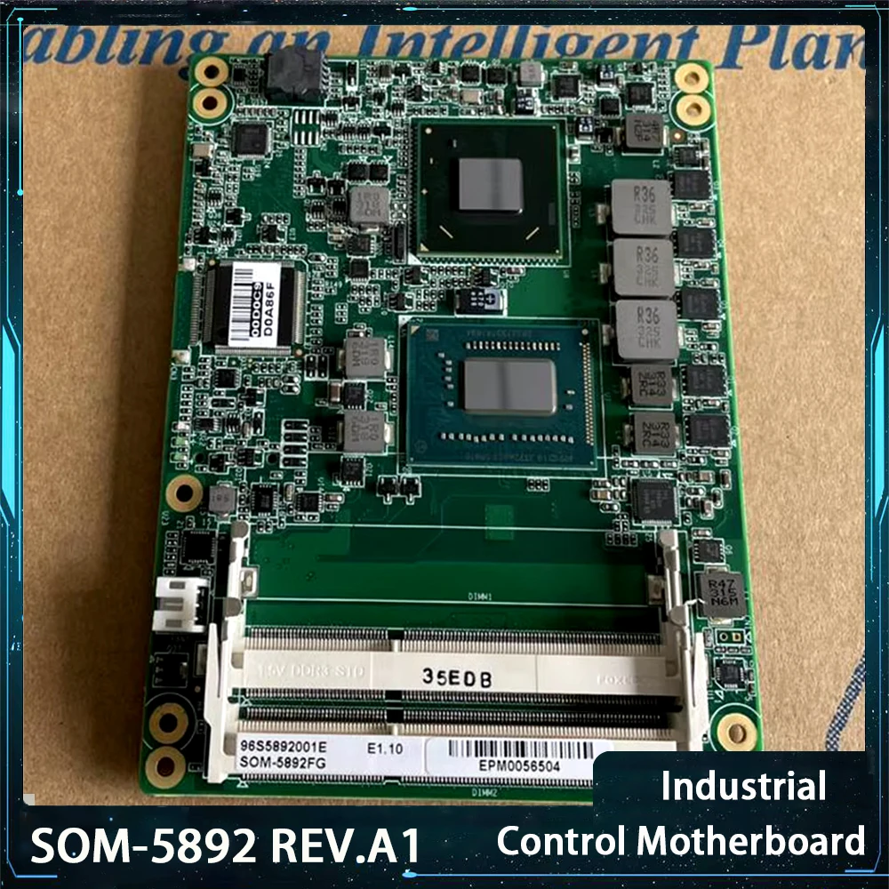 SOM-5892 REV.A1 SOM-5892FG-T03A1E Industrial Control Motherboard For Advantech