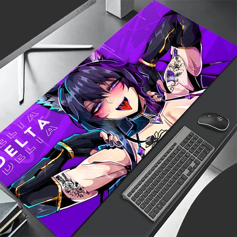 

XXL коврик для мыши, коврик для компьютерной клавиатуры, коврик для мыши DELTA, аниме, сексуальные девушки, геймер, мягкий офисный ковер, настольный коврик, настольный коврик для мыши Kawaii