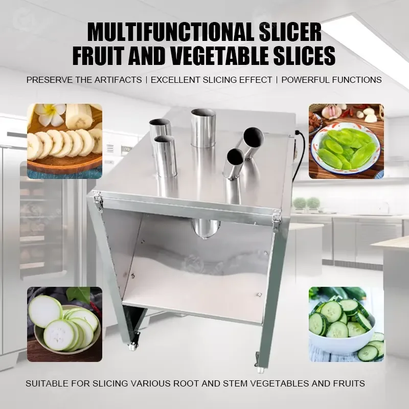 2026 Vegetable Fruit Slicer Machine Vegetable Cutter Multifunctional Vegetable Slicer with , Durable Blades for