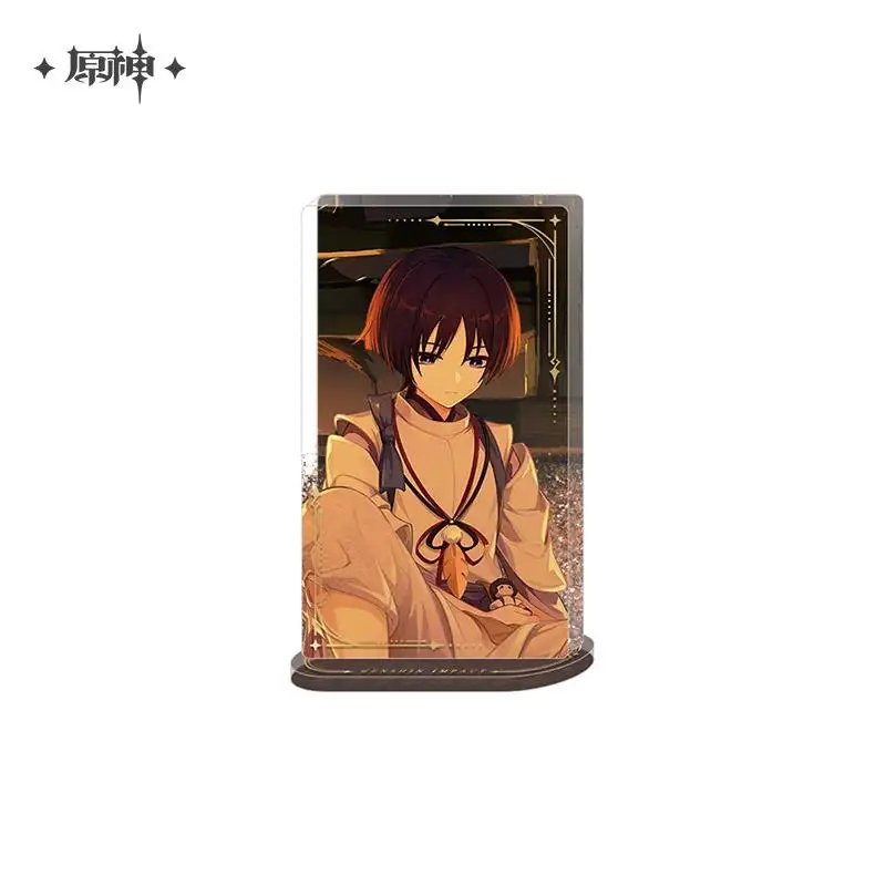 

Anime Genshin Impact Wanderer Nahida Tartaglia Cosplay Quicksand Mahjong Acrylic Standing Sign Stand Figure Mascot Ornament Gift