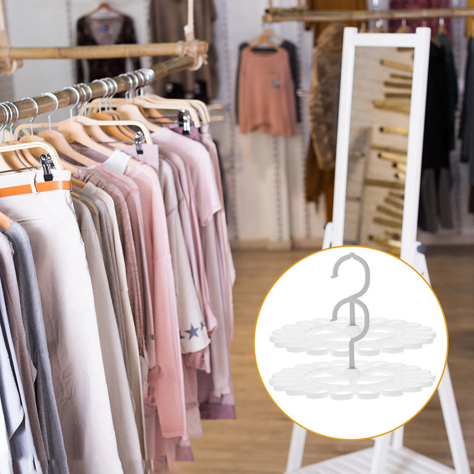 

2Pcs Windproof Sock Drying Rack Hanger Plastic Clothes Drying Rack Easy Hang Closet Shower Bar Underwear Bra