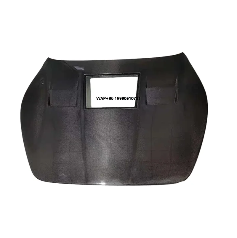 

Carbon Fiber Fibre Front Engine Clear Bonnet Hood Fit for GT GTS 2013-2015