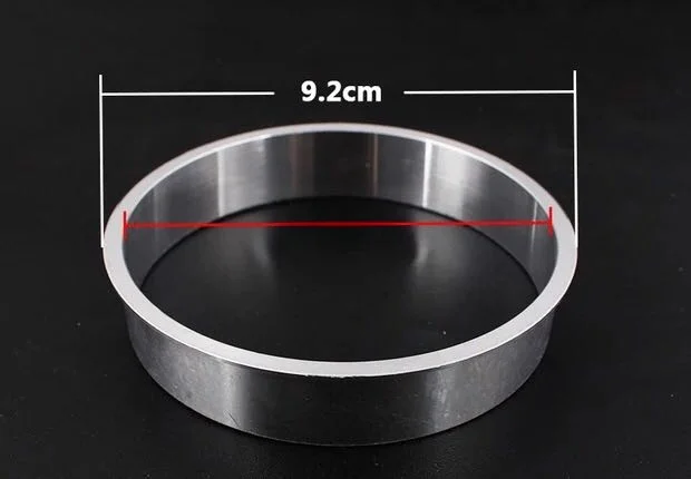 

Уплотнительное кольцо для бумажных стаканчиков Fang диаметром 90 мм, ручное и Auatic, уплотнительное кольцо для чая с молоком, комплект аксессуаров из алюминиевого кольца