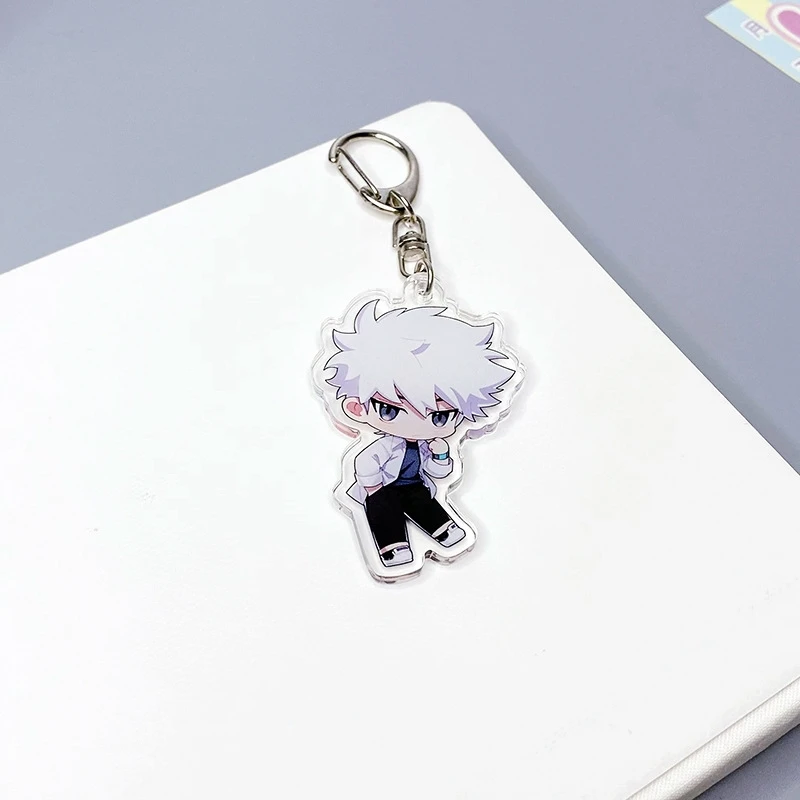 أنيمي لينك انقر لوكاس تشارلز جو تأثيري سلسلة مفاتيح مصنوعة من الأكريليك لطيف المدرسية قلادة عالية المظهر مستوى حساسية الكرتون Ambitus