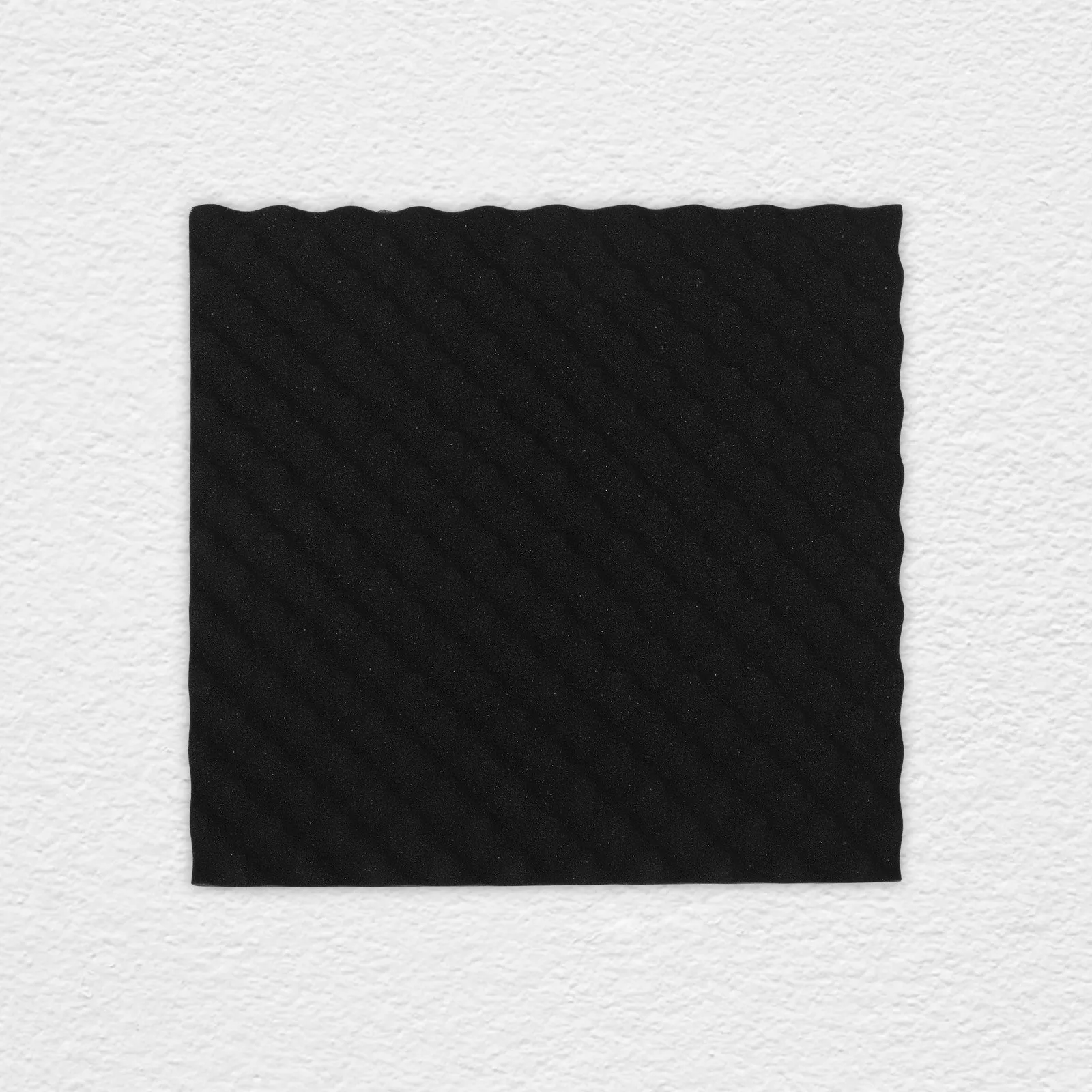 Egg Crate Acoustic Foam Panel High Density Sound Absorption Noise Reduction for Theaters Equipment Rooms Churches