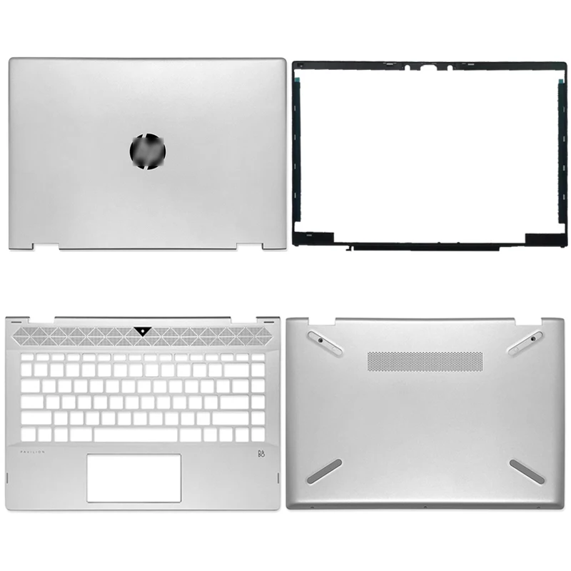 

New for hp pavilion x360 14-cd 14t-cd 14m-cd TPN-W131 portable lcd back cover/front panel/handrest/bottom cabinet L22202-001