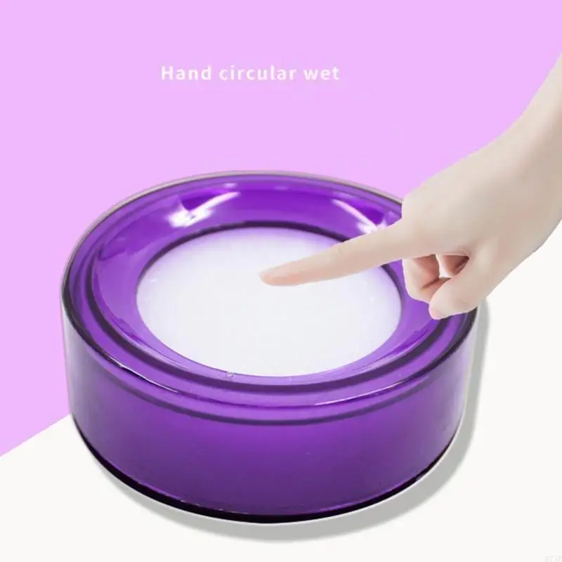 H7JF Finger Finger Sponge Cup Muistener لاعتماد مشروع قانون القرطاسية العشوائي الملون العشوائي.