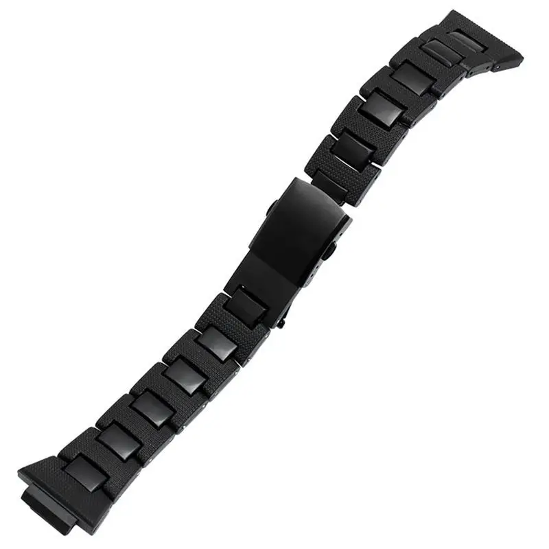 

PCAVO For DW-5600 DW6900 DW9600 GW-M5610 Black Strap Stainless Steel Buckle Men Bracelet Band Watch Accessories