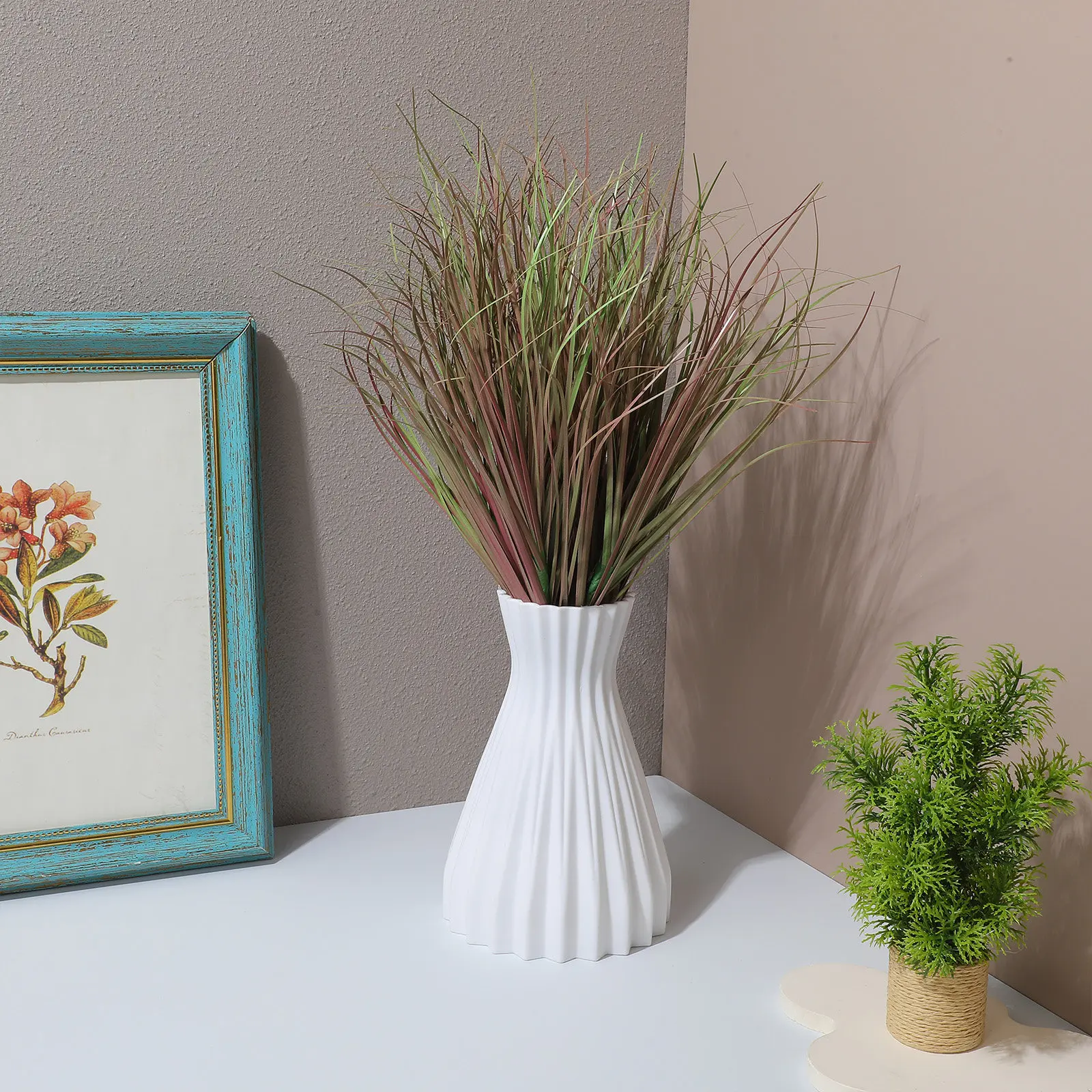12 stuks grasdecoratie levense - Home Office Backdrop recensie en prijs