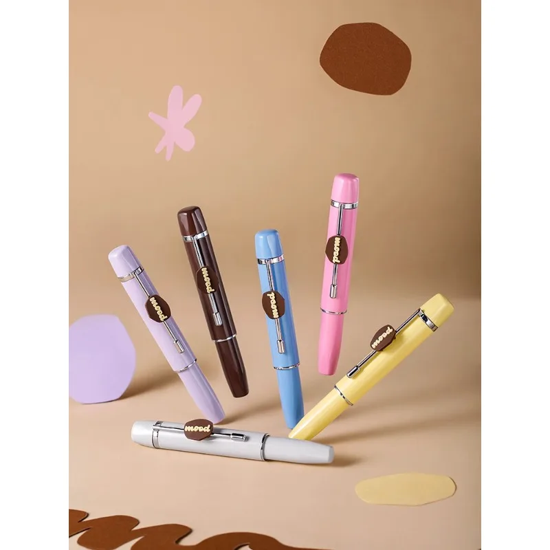 

BANJU Mood Series Portable Fountain Pen F 0.5mm Nib, Elegant High-End Gift Set for School Office Daily Use.beautiful Gift