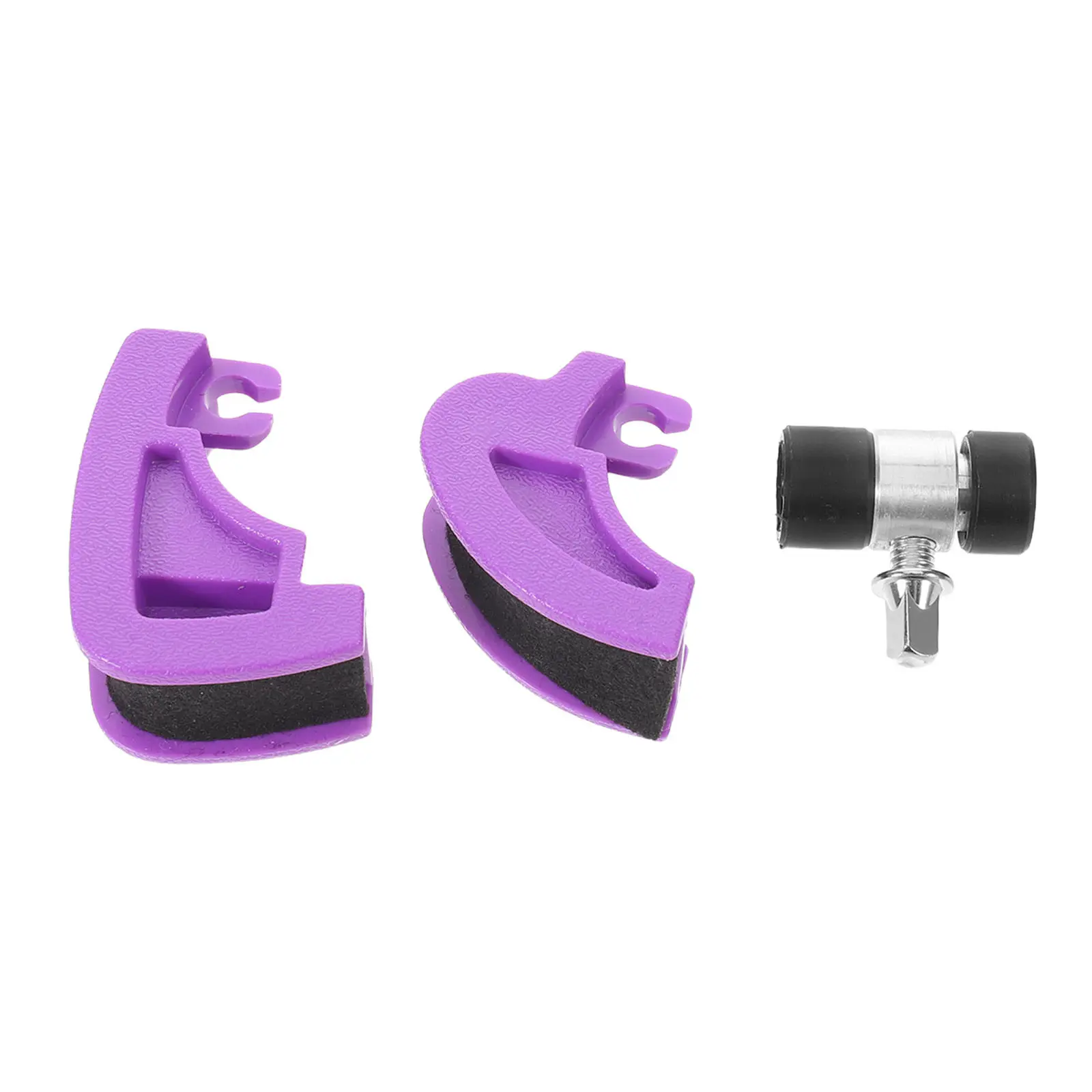 1Set Stable Drum Pedal Cam Block Low Friction Upgrade Kit Drive Cam for Bass Drum Pedal Repair Modification Purple
